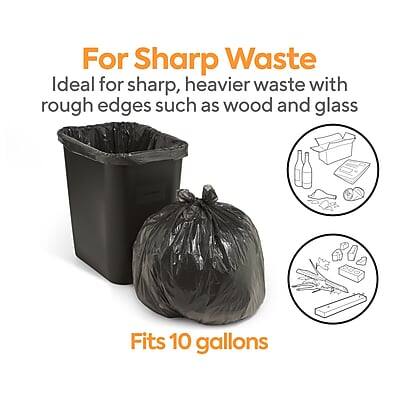 For Sharp Waste  
Ideal for sharp, heavier waste with rough edges such as wood and glass  
Fits 10 gallons