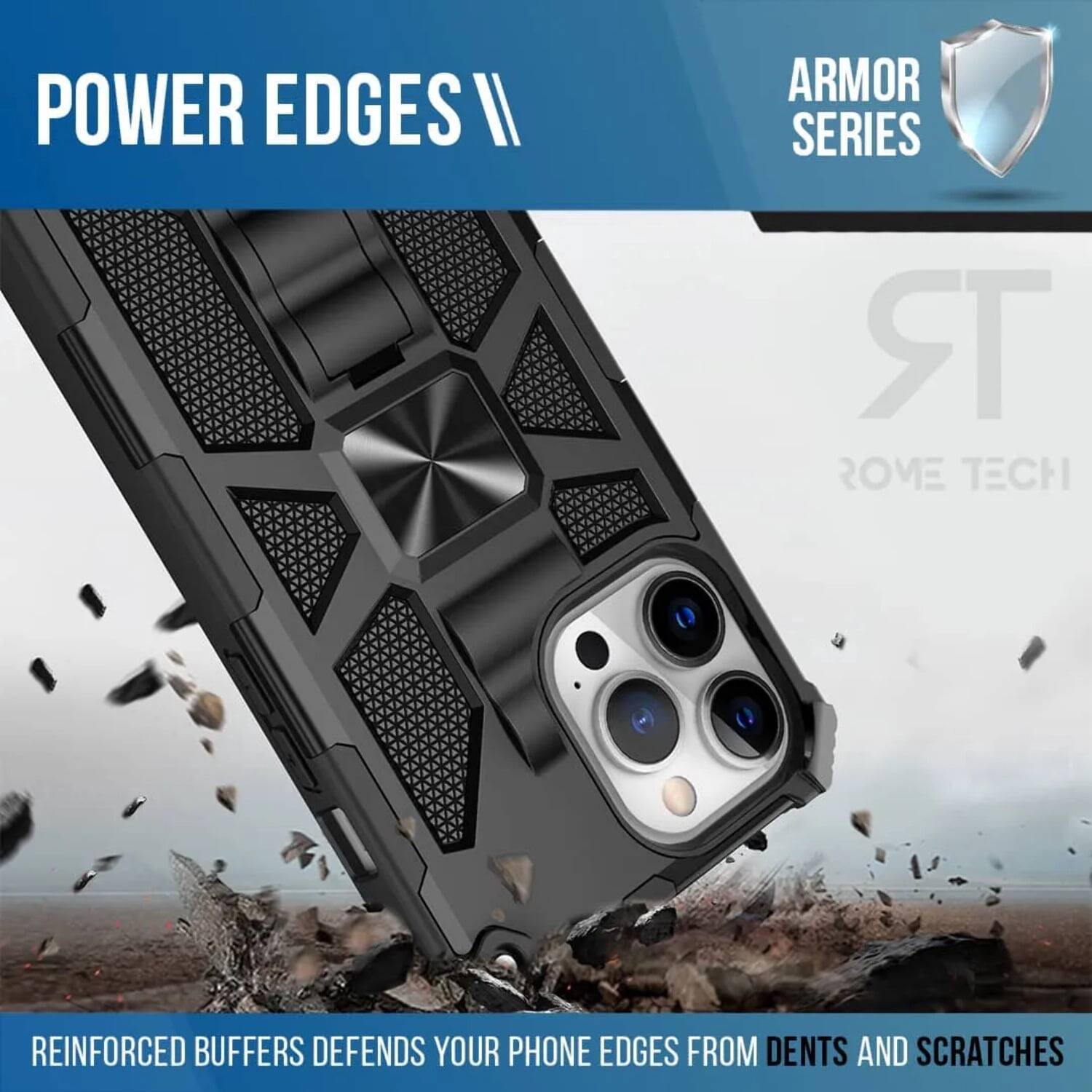 POWER EDGES II ARMOR SERIES  
REINFORCED BUFFERS DEFENDS YOUR PHONE EDGES FROM DENTS AND SCRATCHES