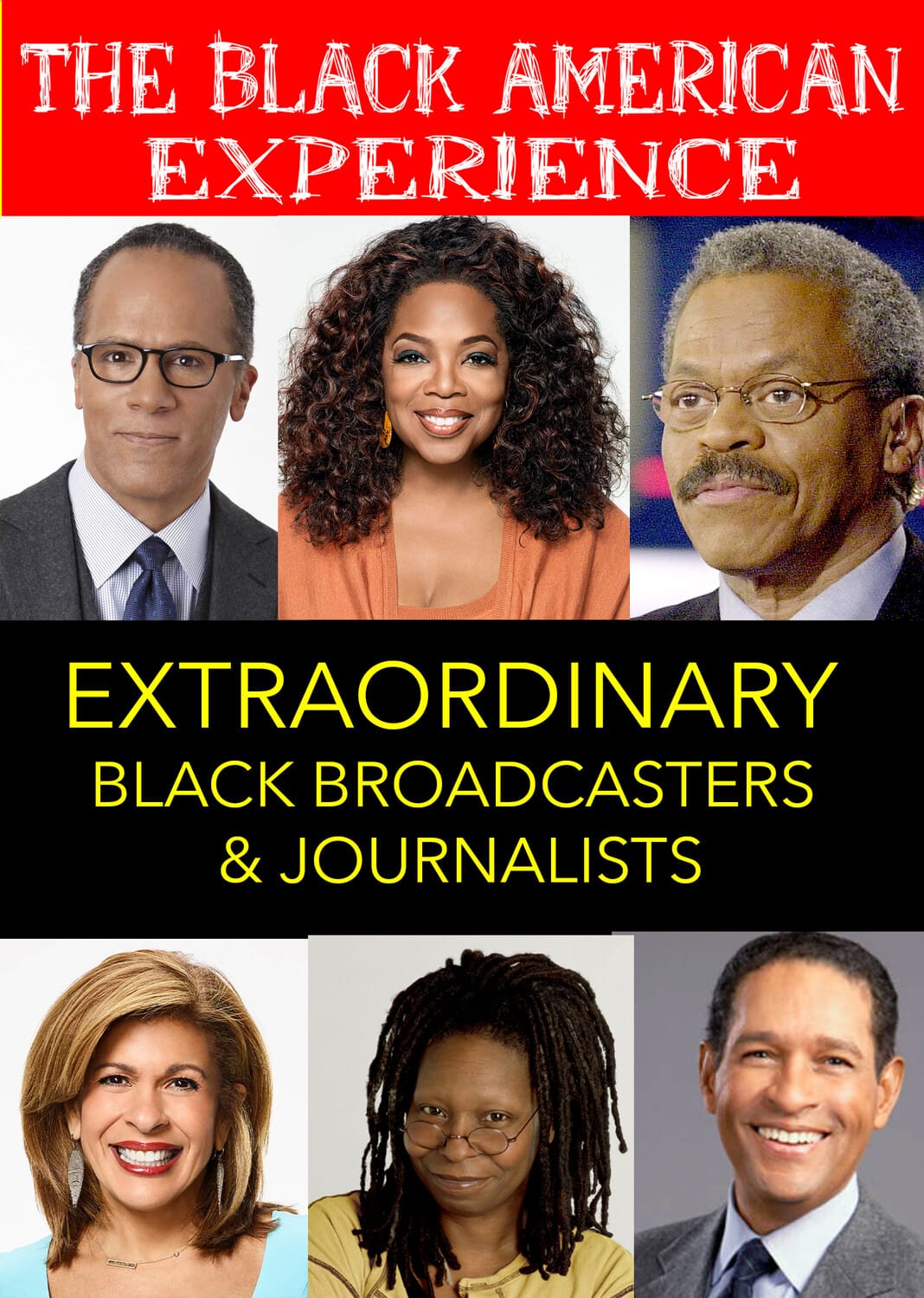 Extraordinary Black Broadcasters and Journalists - The Great Communicators  - DVD