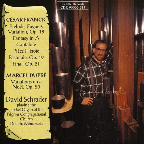 David Schrader - Organ Music: Prelude / Fuge & Variations   - COMPACT DISCS [CD] price history on PriceWatchPro