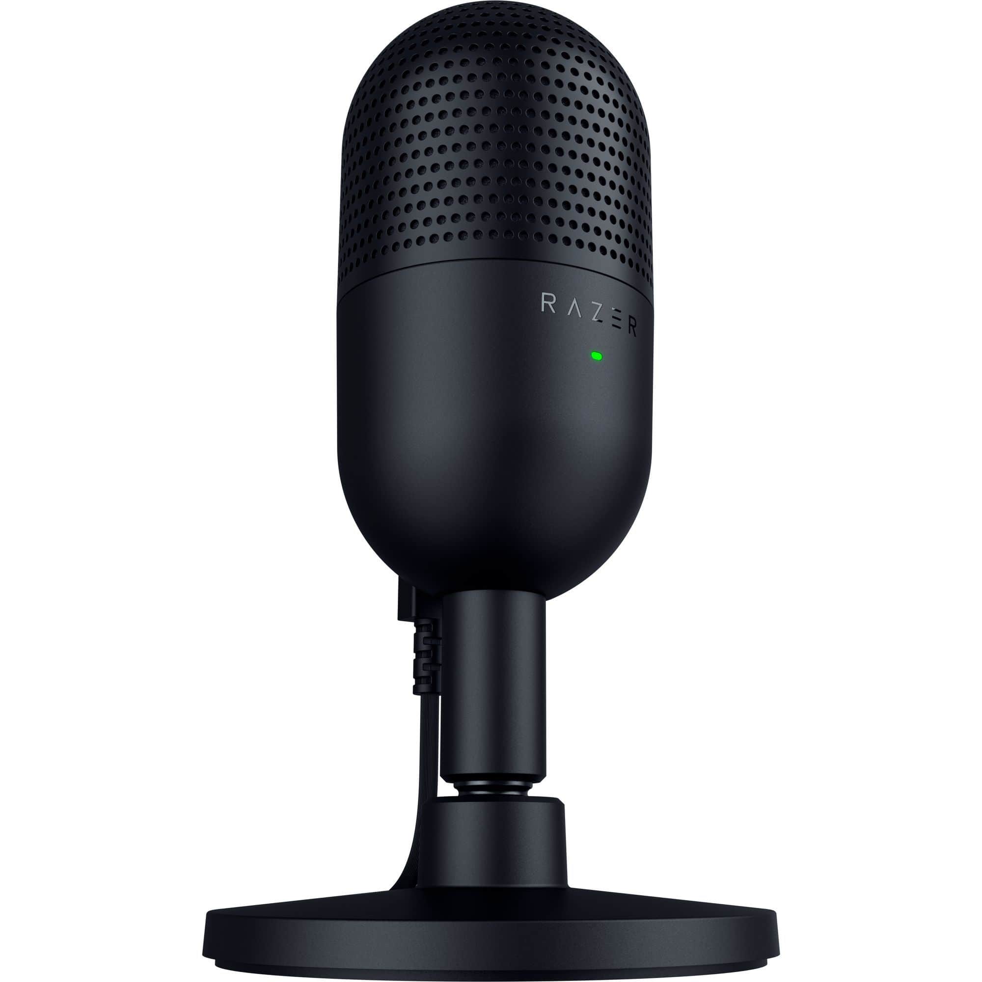 Alt View 15. Razer - Seiren V3 Mini Wired Ultra-compact Condenser USB Microphone - Black.
