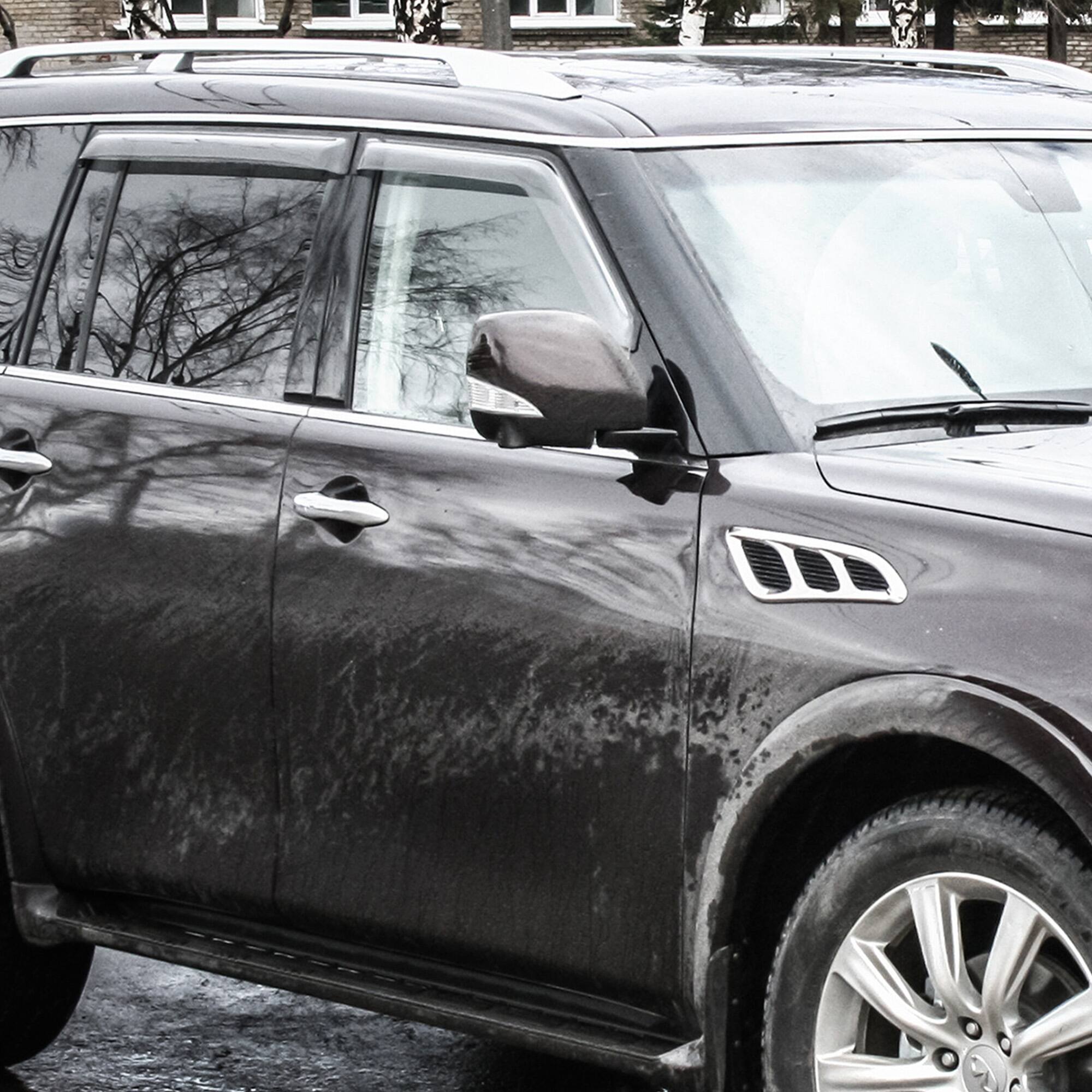 Alt View 2. Brock - Brock Replacement Passengers Front Power Window Lift Regulator with Motor, Left - Silver.