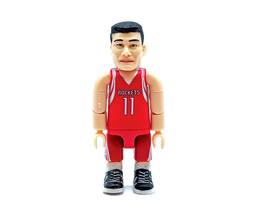 Houston Rockets NBA SMITI 3 Inch Mini Figure | Yao Ming - Red/White