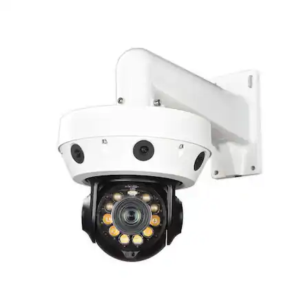 Front. Cluzine - 6MP HD IP PTZ Camera, 20x Zoom 360° Panoramic AI with IP66 Waterproof, 120m Night Vision, Two-Way Audio & TF Storage.