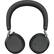 Alt View 8. Jabra - Jabra Evolve2 75 Wireless On-ear Stereo Headset - USB-C - Unified Communication - Black - Binaural - Ear-cup - 3000 cm - Blue.