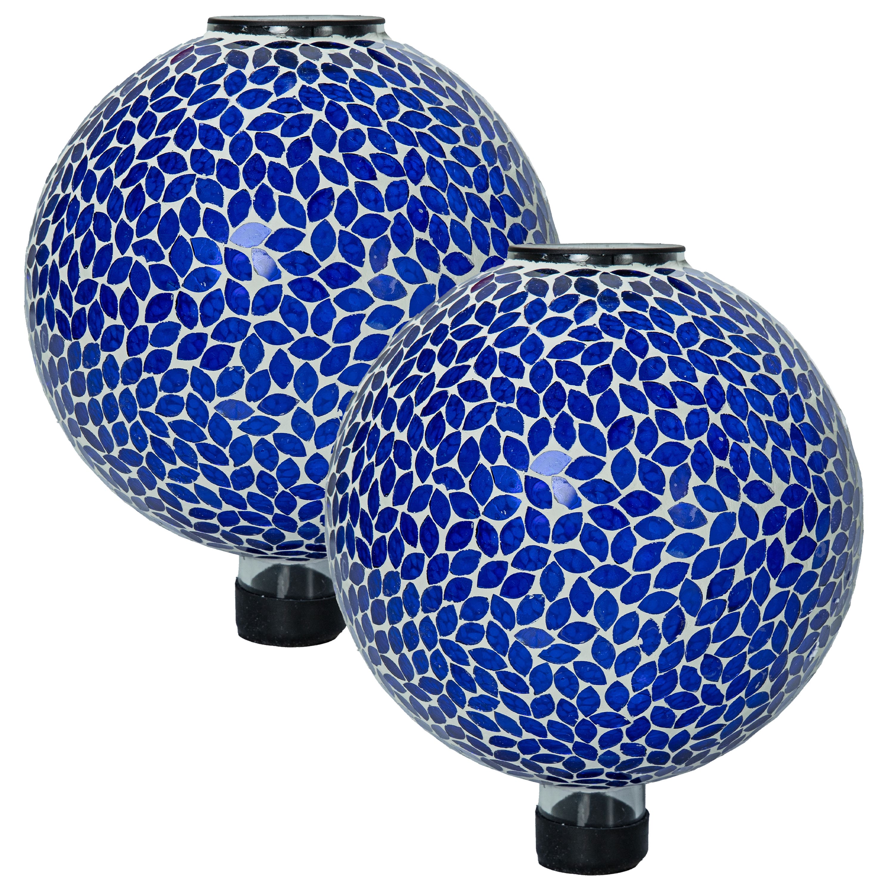 Sunnydaze - Mosaic Gazing Ball with Solar Light - 10 in - 2pk - Lavender Mosaic price history on PriceWatchPro