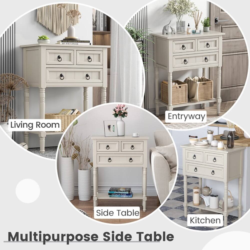 "Pytle Living Room Entryway Side Table Kitchen Multipurpose Side Table"