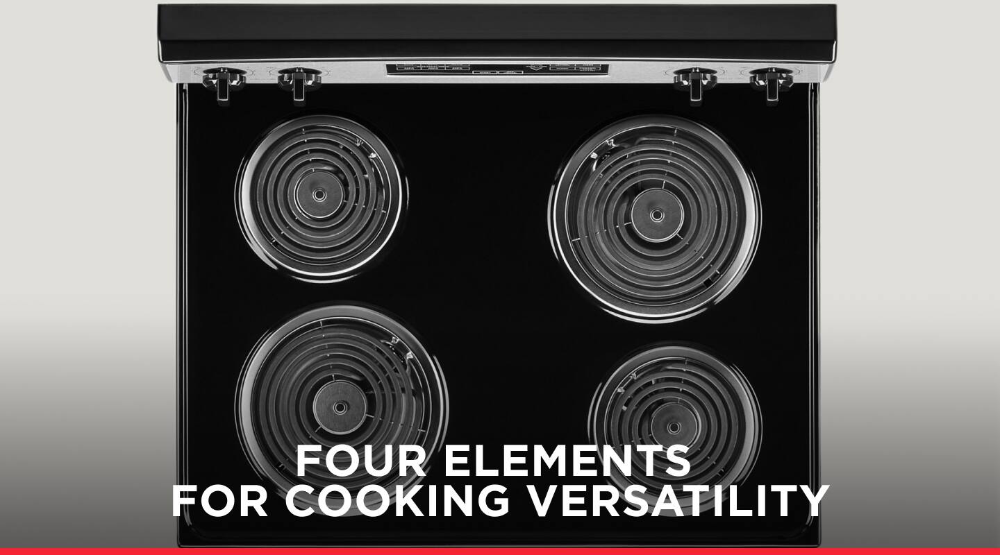 FOUR ELEMENTS FOR COOKING VERSATILITY