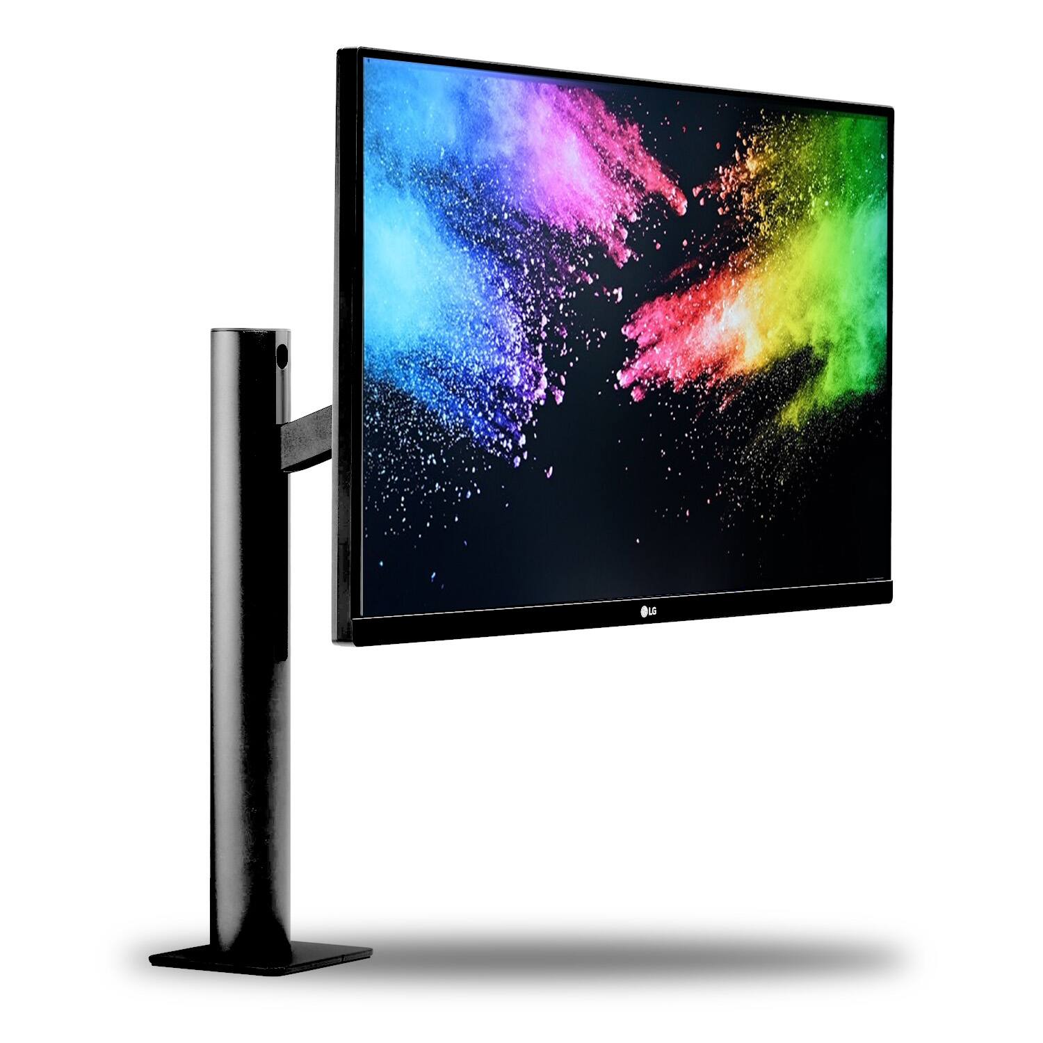 Back. LG - LG UltraFine Display Ergo 32UN880-B 31.5" 16:9 4K HDR FreeSync IPS Monitor + HDMI Cable + USB-C Cable and Cleaning Kit.