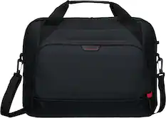 Front. Targus - 15-16” Classic EcoSmart Briefcase - Black.