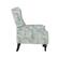 Alt View 12. ProLounger - Tolkin Traditional Wingback Push Back Recliner Chair - Sky Blue.