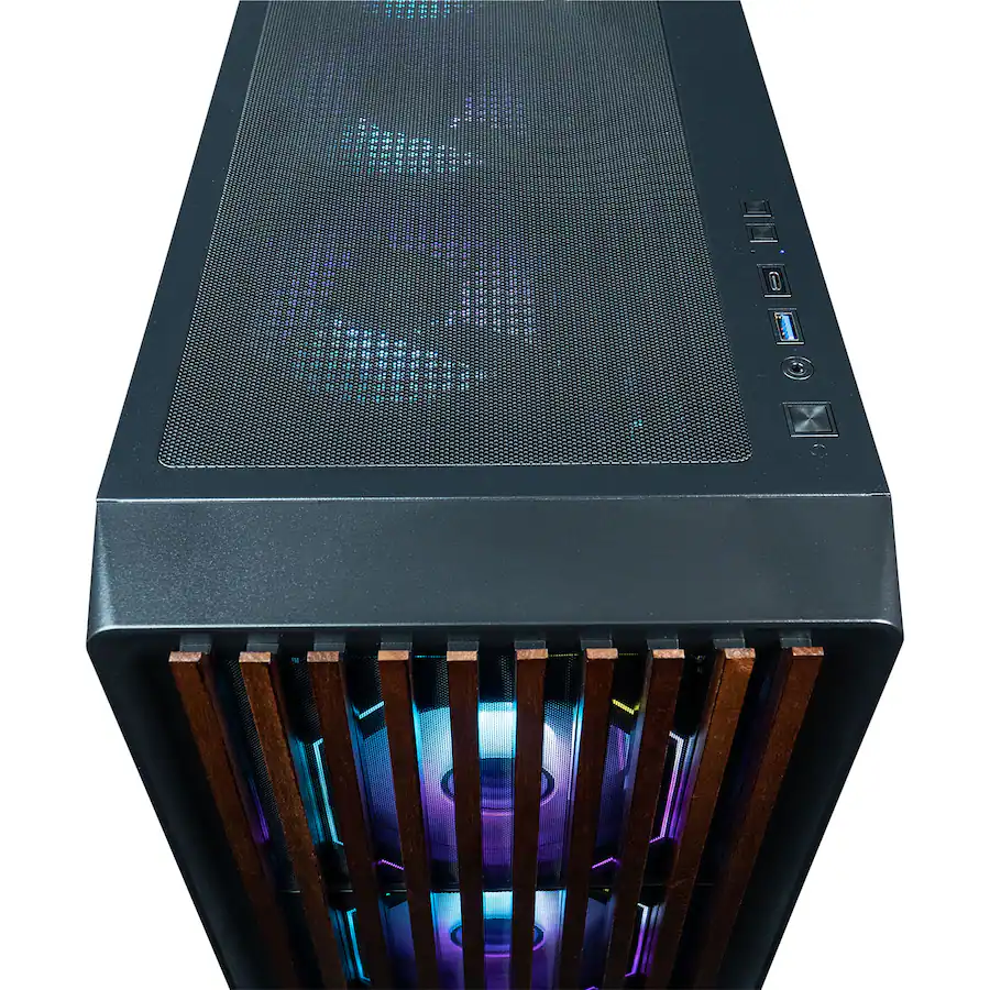 ViprTech Overlord 3.0 Liquid Cooled Wood PC Ryzen 7 7700 5.3Ghz, RTX ...