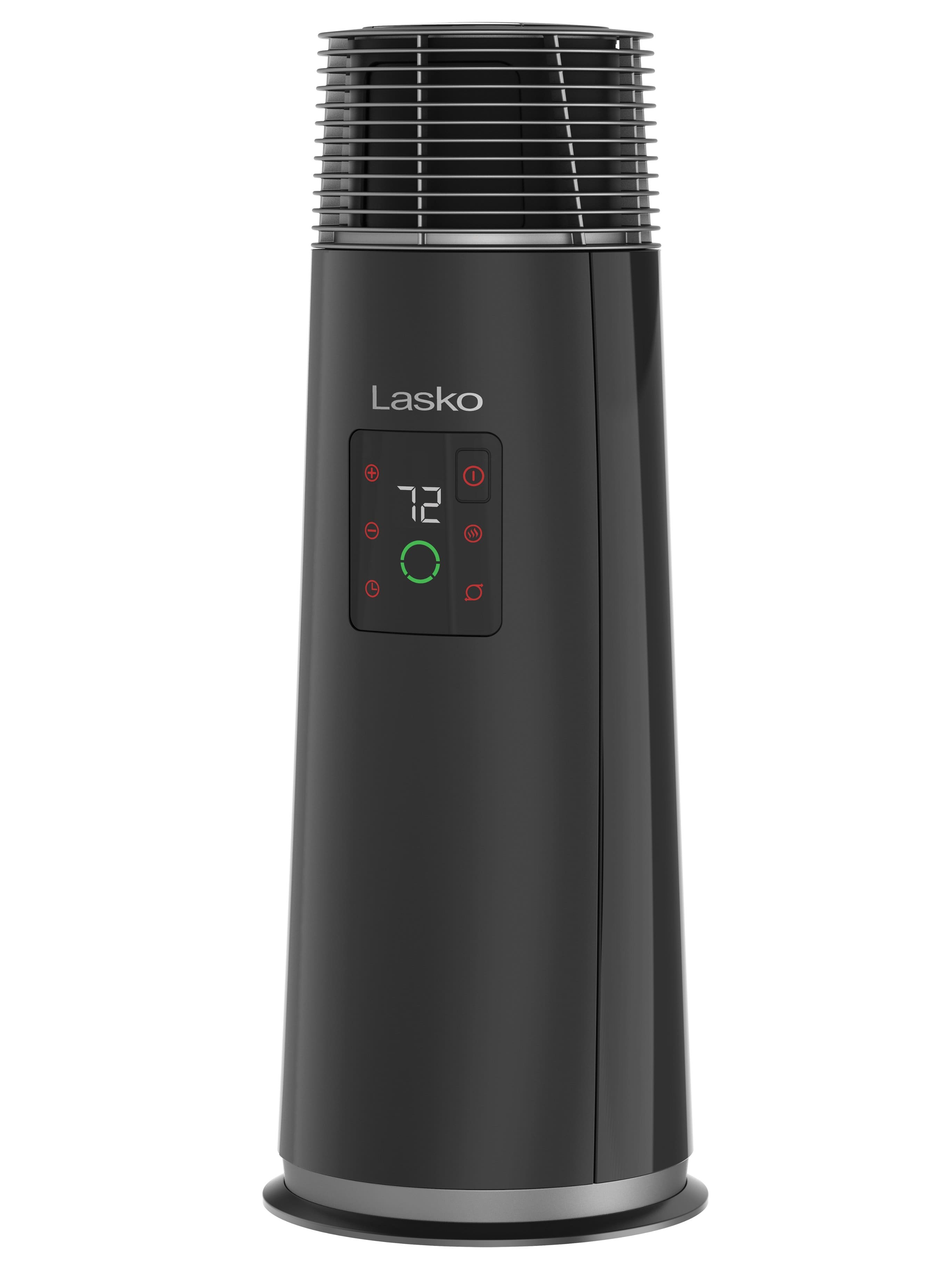 Front Zoom. Lasko - Full Circle Warmth Ceramic Heater - Black.