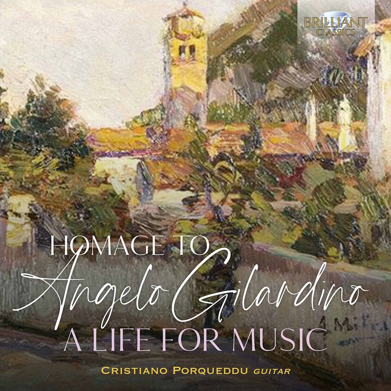 Cristiano Porqueddu - Homage to Angelo Gilardino   - COMPACT DISCS [CD] price history on PriceWatchPro