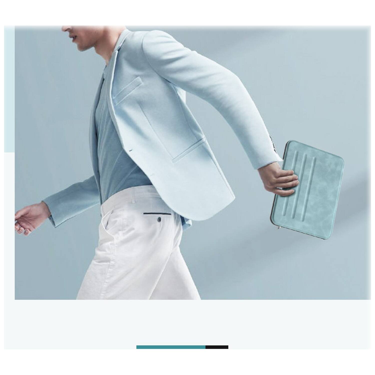 Alt View 12. SaharaCase - Multi-Angle Case for Apple iPad mini (A17 Pro) and Apple iPad mini (6th Generation 2021) - Aqua.