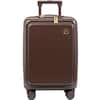 Front. Champs - Onyx Collection Carry-on Luggage Case - Brown.