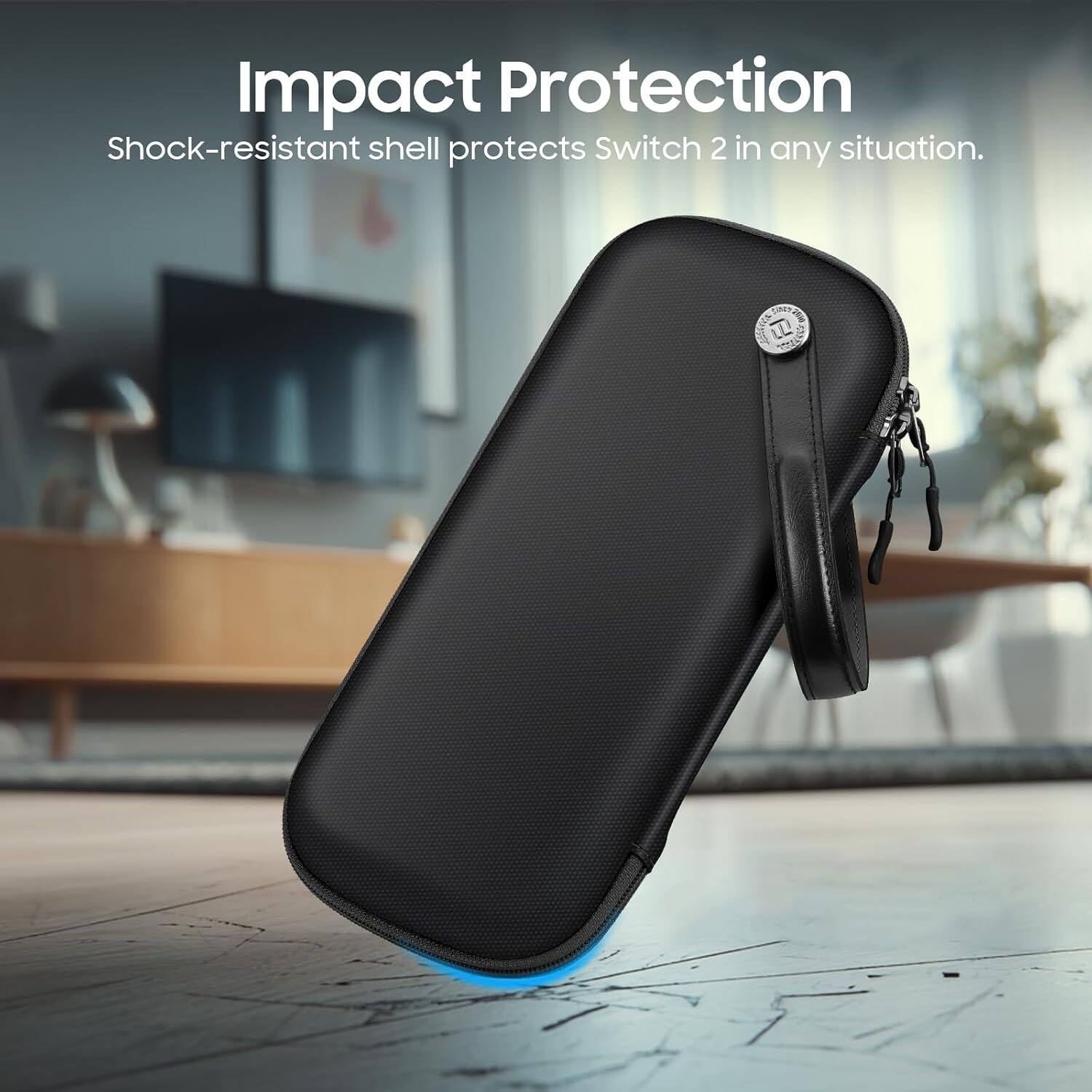 Impact Protection  
Shock-resistant shell protects Switch 2 in any situation.