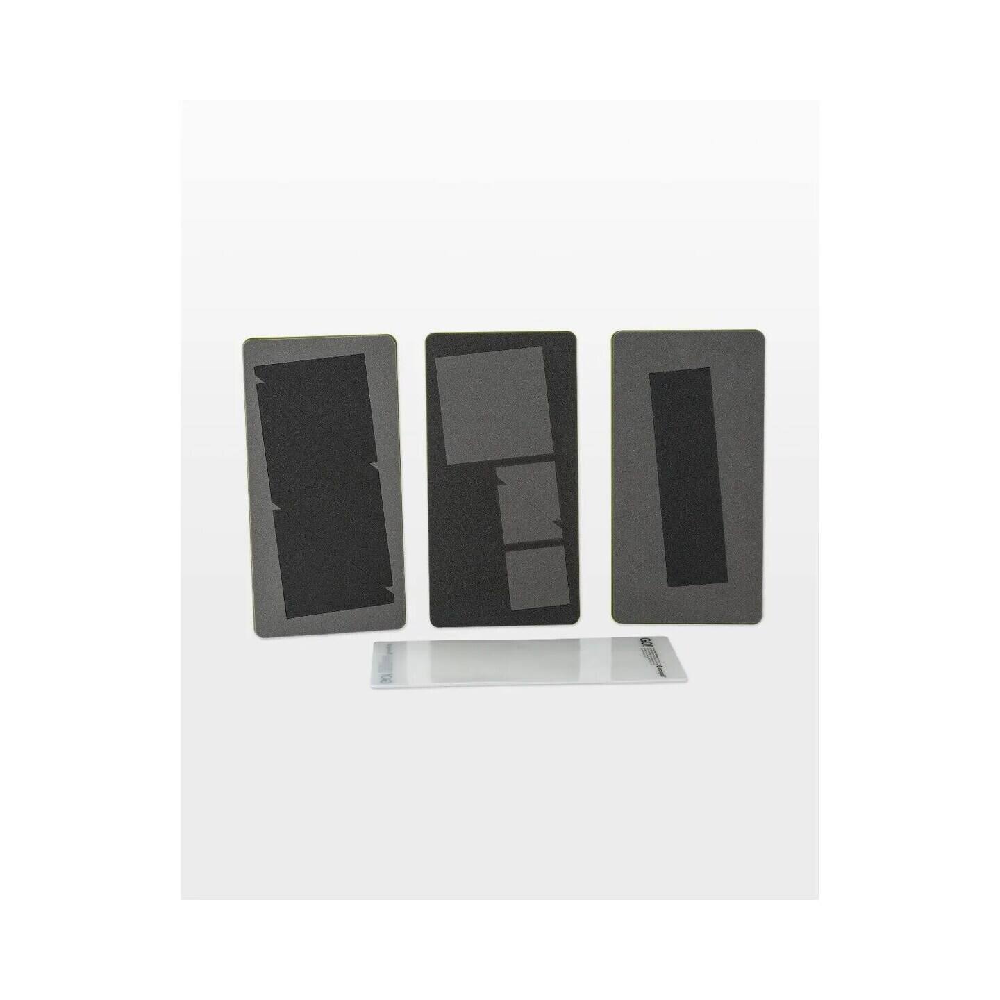 Left. AccuQuilt - Churn Dash-12 Block Die Bundle - Multicolor.