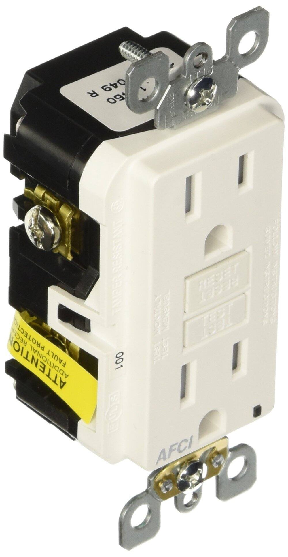 R 049 09 RESISTANT ZENS IC TAMPER RECET | 2 MONTHLY EnstEW TECT TEST RECE PROTECTIO TEST ATTENTION DDITIONAL FAULT 001 TEST d ULS 5 AFCI