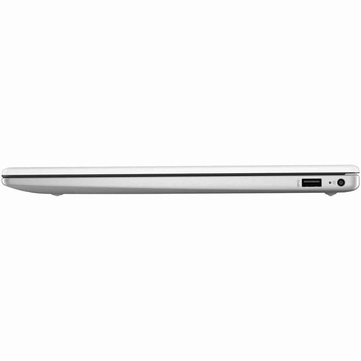 Left. HP - HP 15-FC0 15.6" HD Laptop AMD Ryzen 3 7320U 2.4GHz 8GB 256GB W11H - Silver.