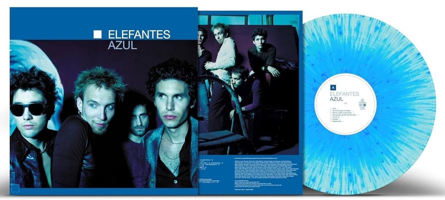 Los Elefantes - Azul 25 Aniversario - Blue Splatter Vinyl   - VINYL LP price history on PriceWatchPro