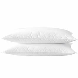 Hirose Alice - Ultra Thin Flat Soft Bed Pillows Queen Size For Sleeping 20"x30" Skin Friendly Machine Washable - 2 Pack Queen