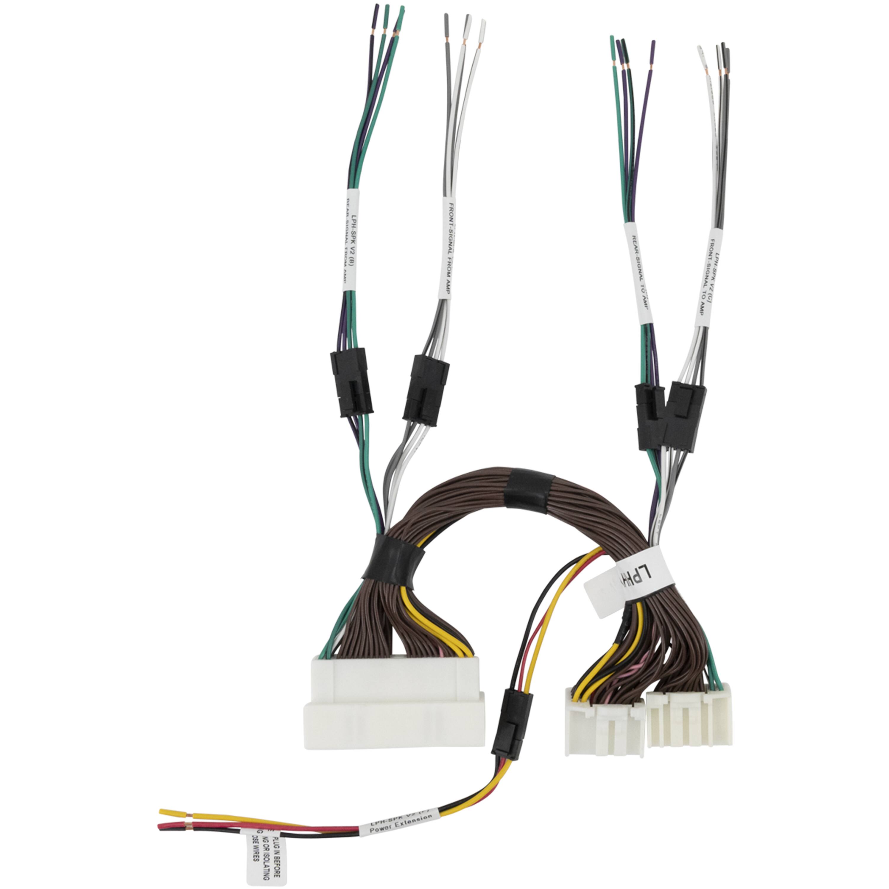 Alt View 14. PAC - LocPRO Advanced T-Harness for Select Hyundai and Kia Vehicles - Multi.