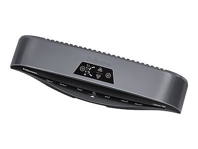 Alt View 3. Fellowes - Callisto 125 Thermal & Cold Laminator, 12.5" Width - Silver/Black.