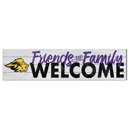 Jardine - Emerson College Lions 10'' x 40'' Friends & Family Welcome Sign - White