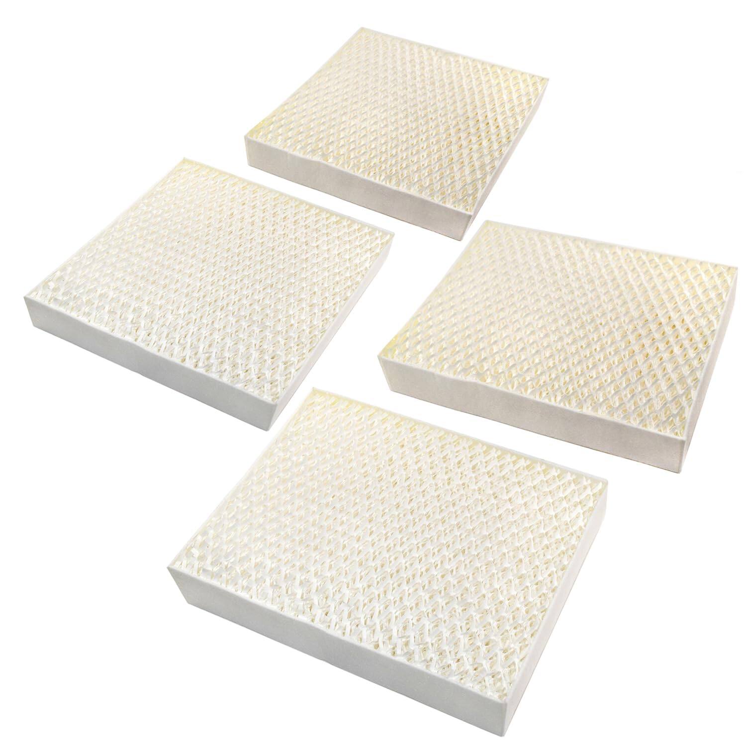 Front. HQRP - 4-Pack Wick Filter Replacements for Stadler Form Oskar, Karl, Noah Evaporative Humidifiers.
