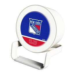 Keyscaper - New York Rangers Night Light Wireless Charger And Bluetooth Speaker - Multicolor