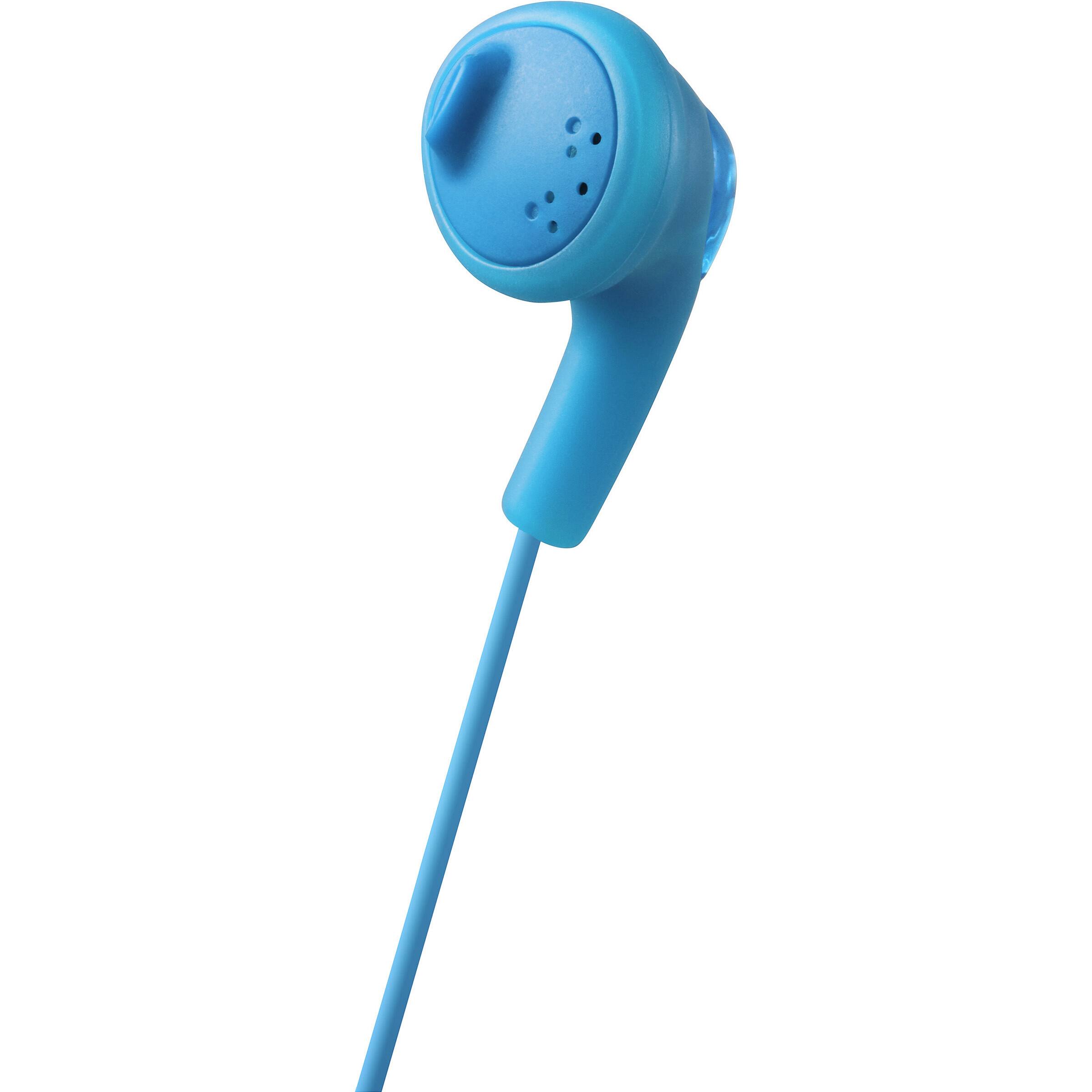 Alt View 1. PopMarket - JVC HA-F160-A-K Gumy Earbud Headphones (Peppermint Blue)   - HEADPHONES - Multicolor.
