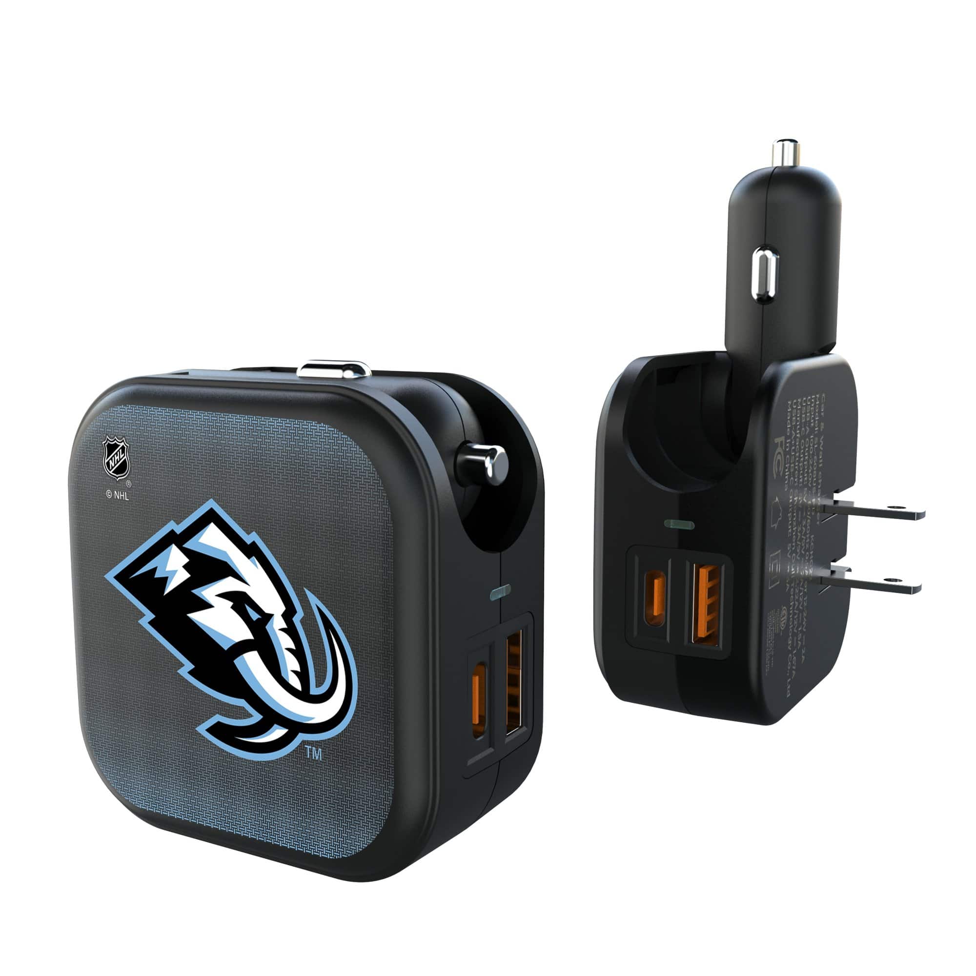 Keyscaper - Utah Mammoth 2-in-1 USB A/C Charger - Black price history on PriceWatchPro