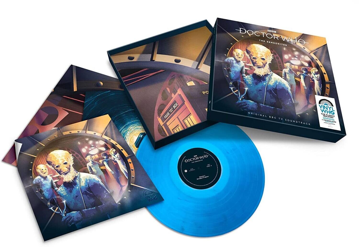 DOCTOR WHO  
THE SONTARINES  
ORIGINAL BBC TV SOUNDTRACK  

VINYL WHO  
THE CLASSIC SERIES  

POLICE BOX  

DOCTOR WHO  
THE SONTARINES  
ORIGINAL BBC TV SOUNDTRACK  

VINYL WHO  
THE CLASSIC SERIES  

POLICE BOX  

DOCTOR WHO  
THE SONTARINES  
ORIGINAL BBC TV SOUNDTRACK  

VINYL WHO  
THE CLASSIC SERIES  

POLICE BOX
