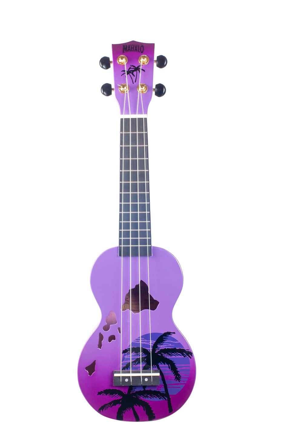 Mahalo Ukuleles - Mahalo MD1-HAPPB Hawaii Soprano Ukulele - Purple Burst price history on PriceWatchPro