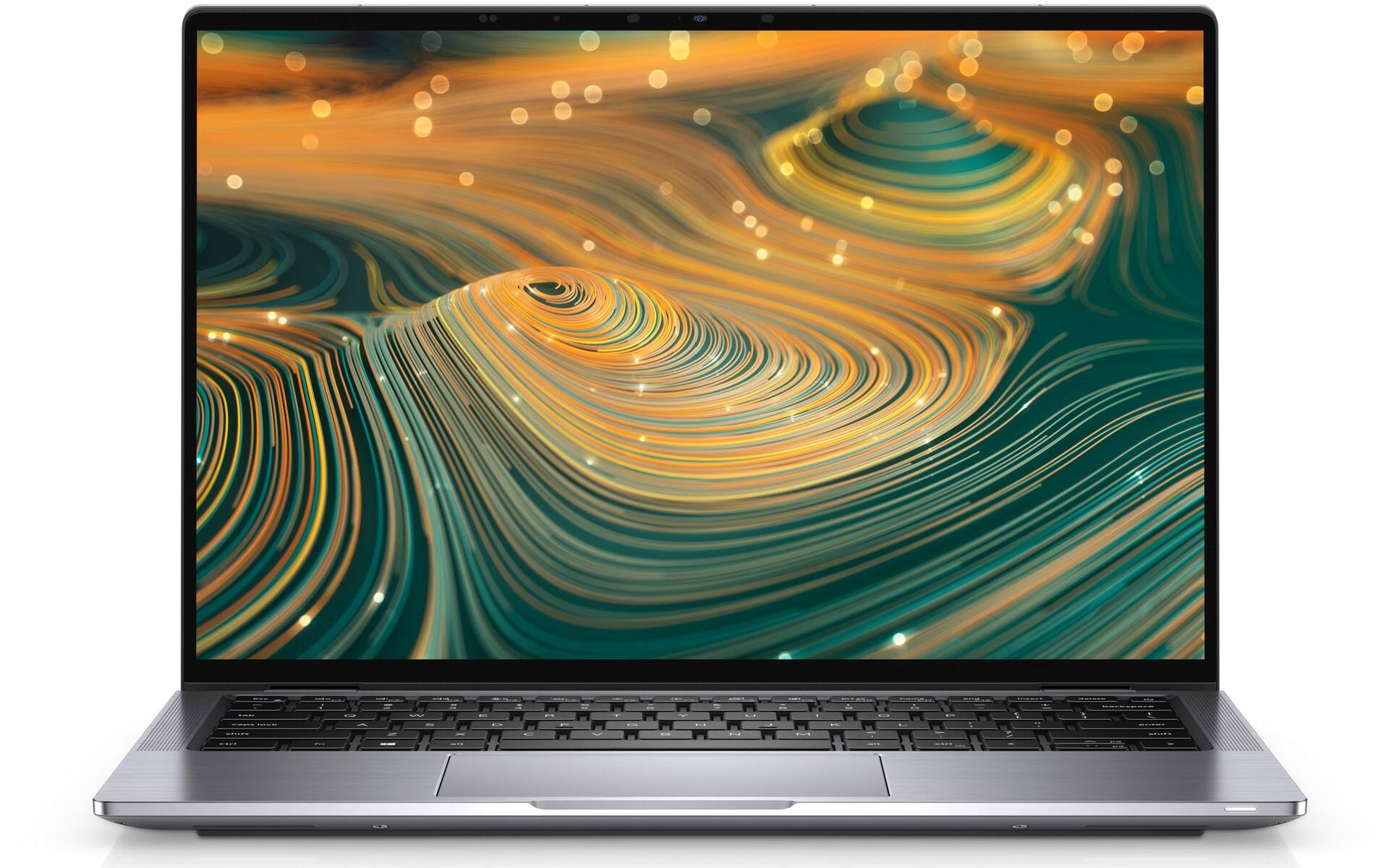 Front. Dell - Latitude 9420 Business Laptop PC 2 in 1 2K 14" Intel Core i5-11th 16GB RAM + 256GB NVMe Backlit KB, WebCam, Win 11 Pro.