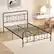 Alt View 9. Costway - Full Size Bed Frame Mattress Foundation with Headboard 12.5" Under-bed Storage - Black.