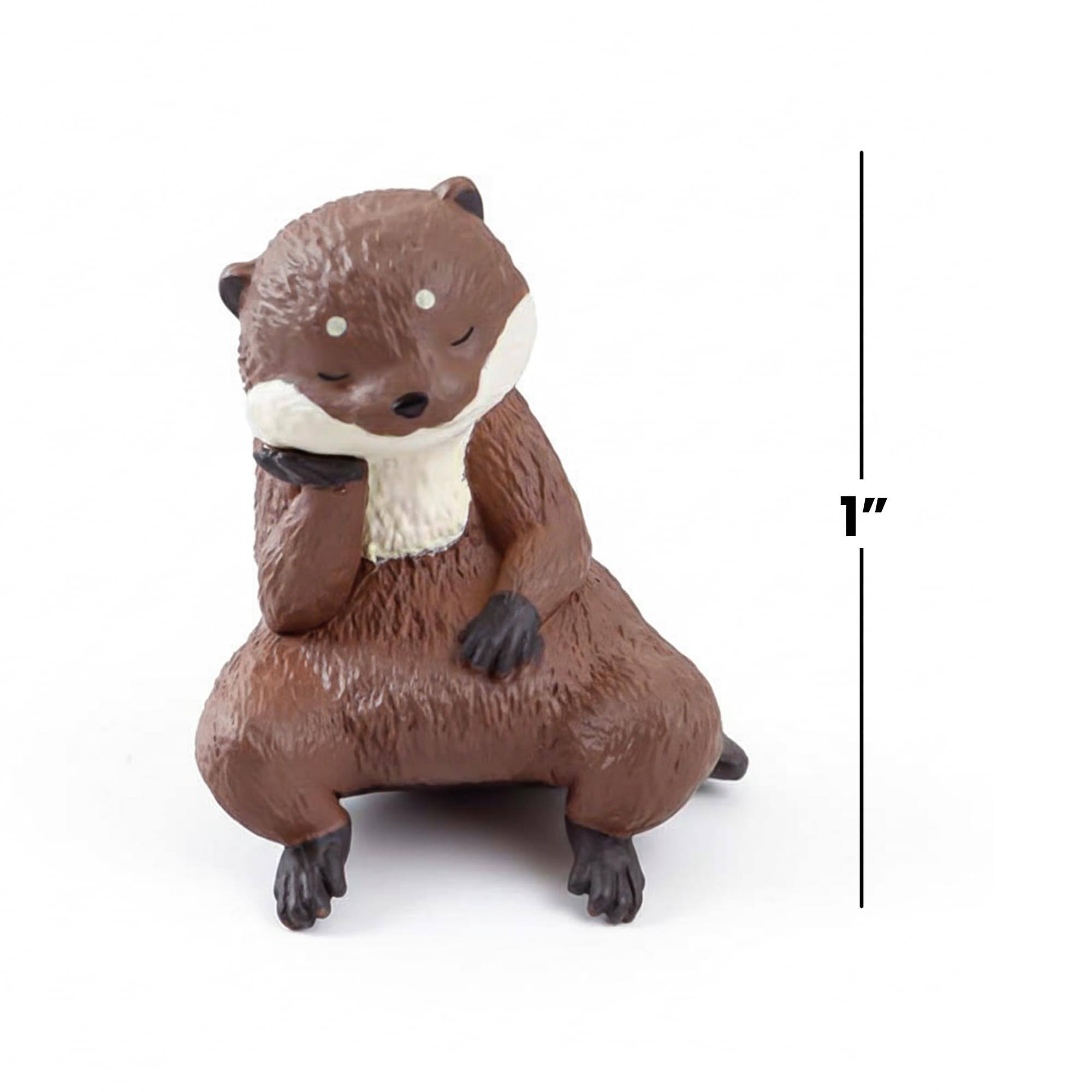 Alt View 1. Little Buddy - Playful Hanging Otter Blind Box Mini Figure | One Random - Multi-Colored.