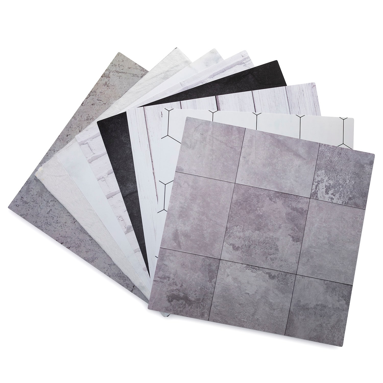 Koah - Photography Backdrop Boards with Tote Bag (13 x 13-Inch Set with 7 Designs)