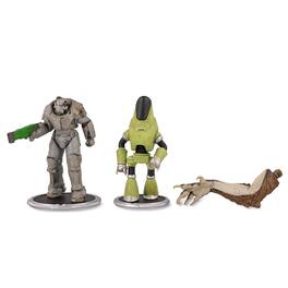 Toynk - Fallout X01 and Protectron Mini Figure Set (Build-a-Figure Deathclaw) - Green