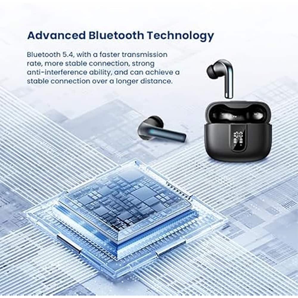 ACJPR - Wireless Earbuds, 2025 Bluetooth 5.4 Headphones