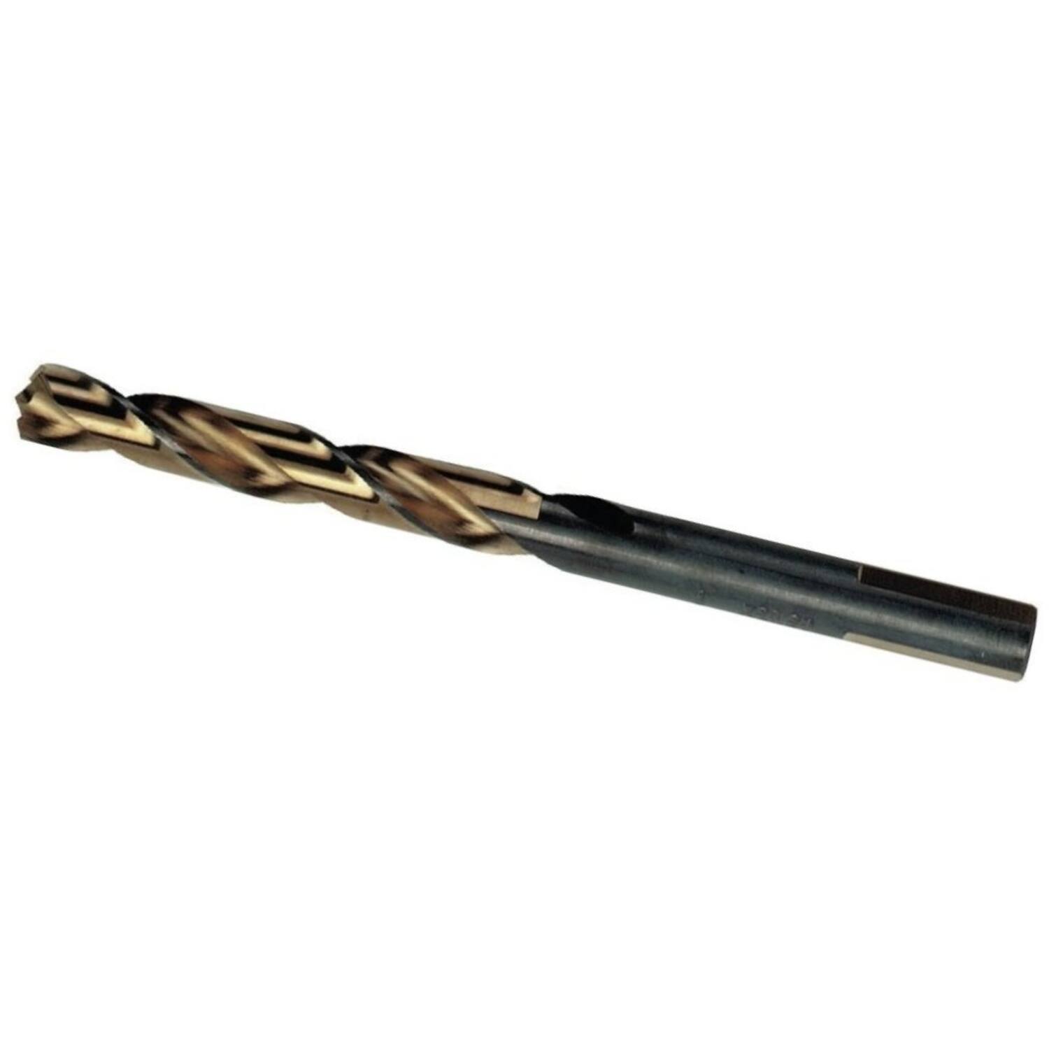Irwin - Turbomax 7/16  X 5 1/2  L High Speed Steel Jobber Length Drill Bit 3 Flat Shank 1 pc price history on PriceWatchPro