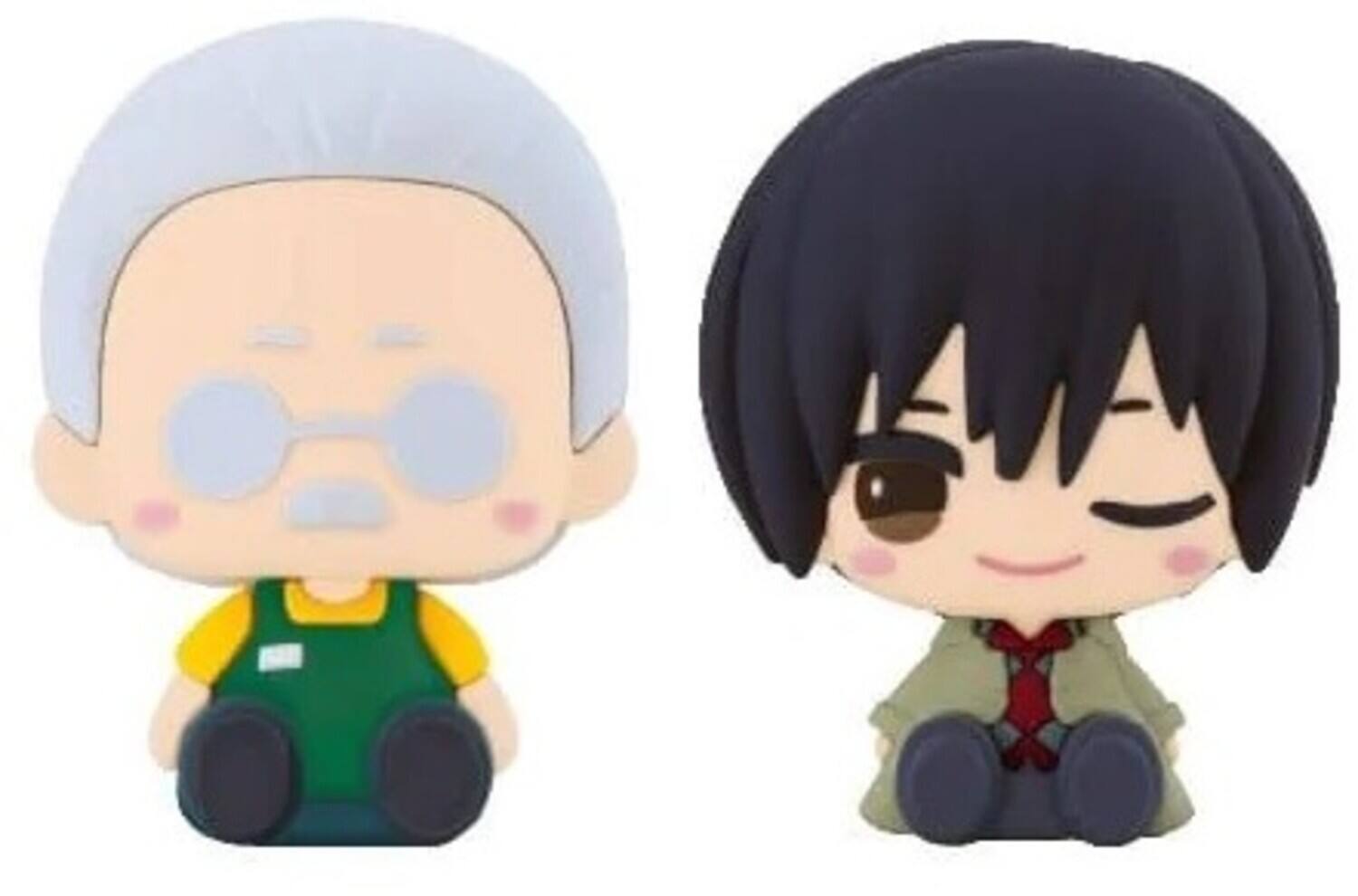 Kotobukiya - Sakamoto Days - Pote Raba Rubber Mascot - Sakamoto Taro & Nagumo - COLLECTIBLES