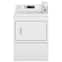 Whirlpool - 7.4 Cu. Ft. Commercial Electric Dryer with Factory Installed Coin Drop & Coin Box - White