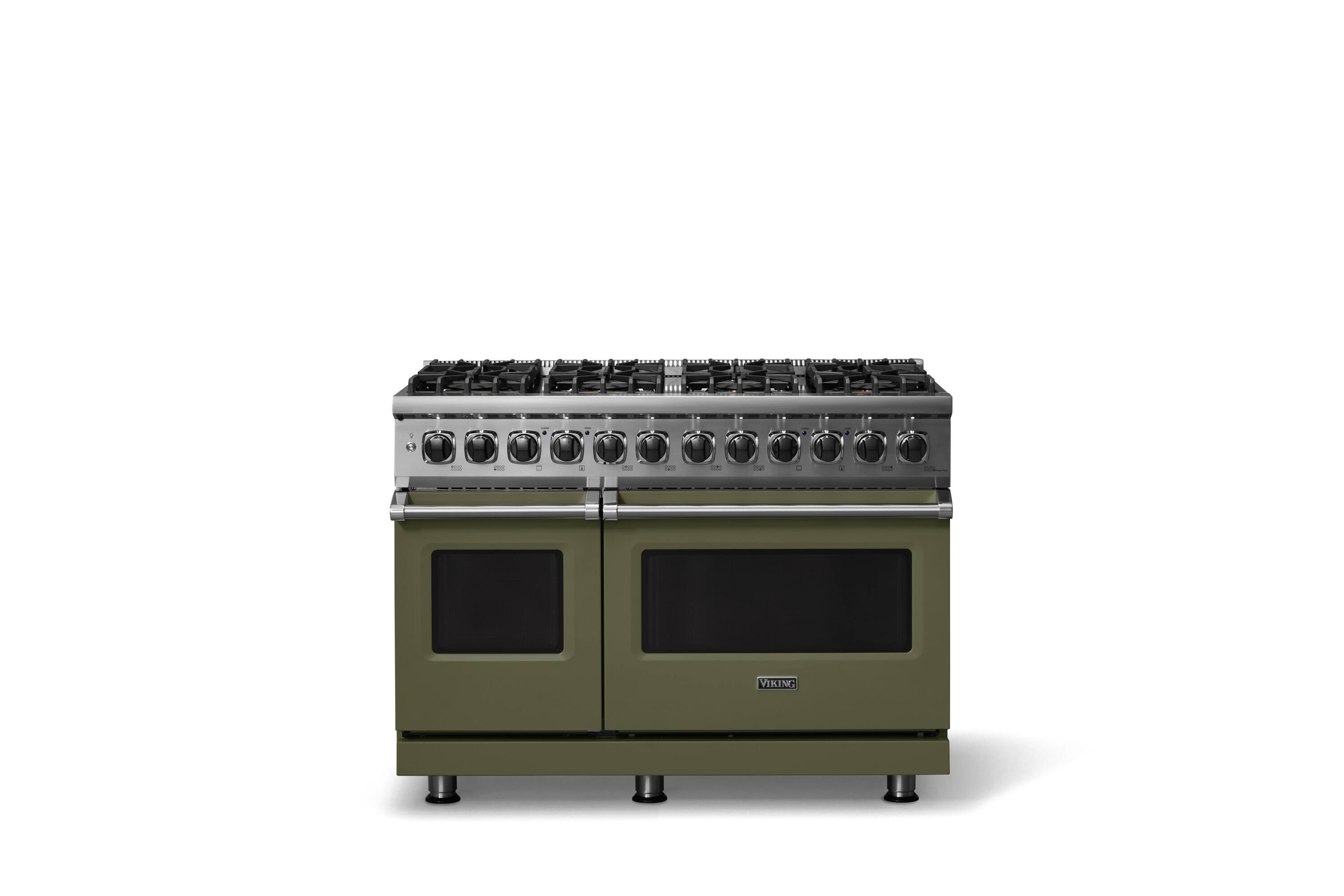 Alt View 1. Viking - 5-Series Gas Open Burner Range - Martini.
