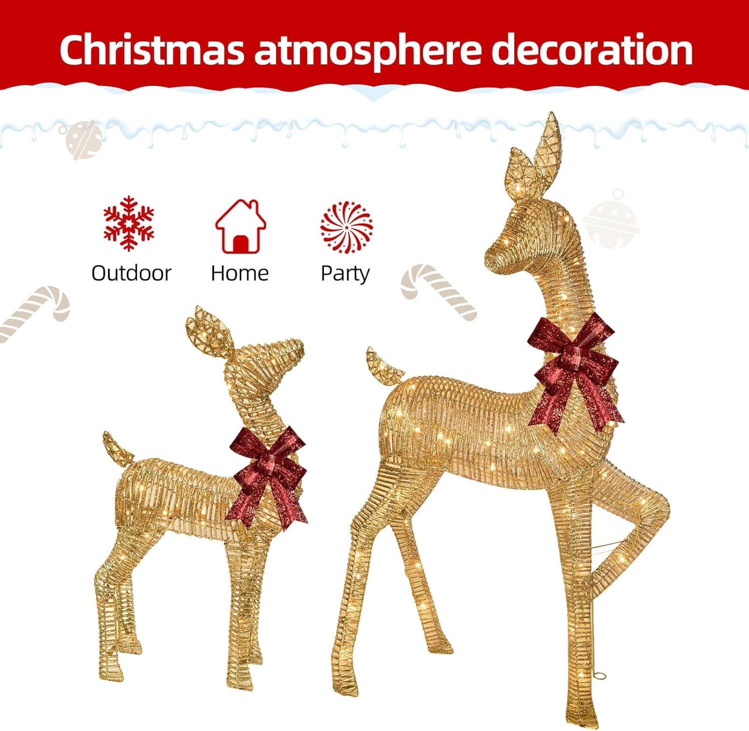 Christmas atmosphere decoration

Outdoor Home Party