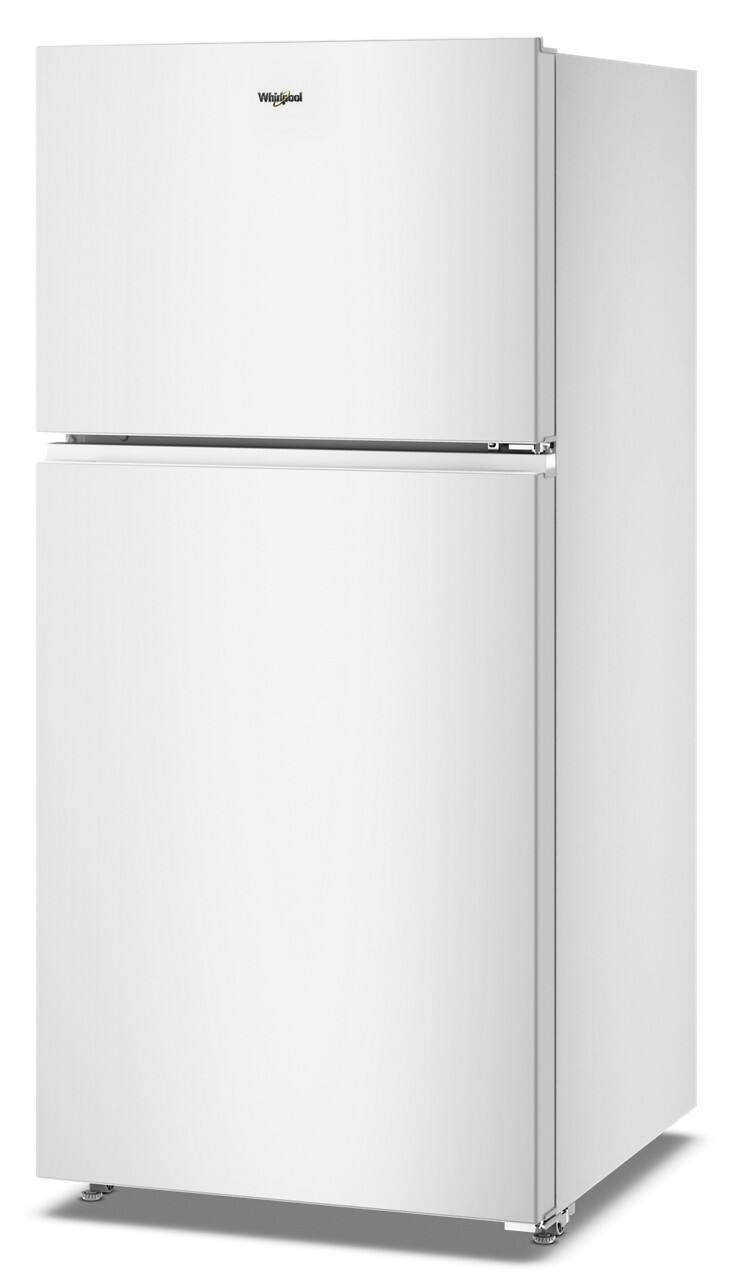 Alt View 7. Whirlpool - 19.3 Cu. Ft. Top-Freezer Refrigerator with Total Coverage Cooling - White.