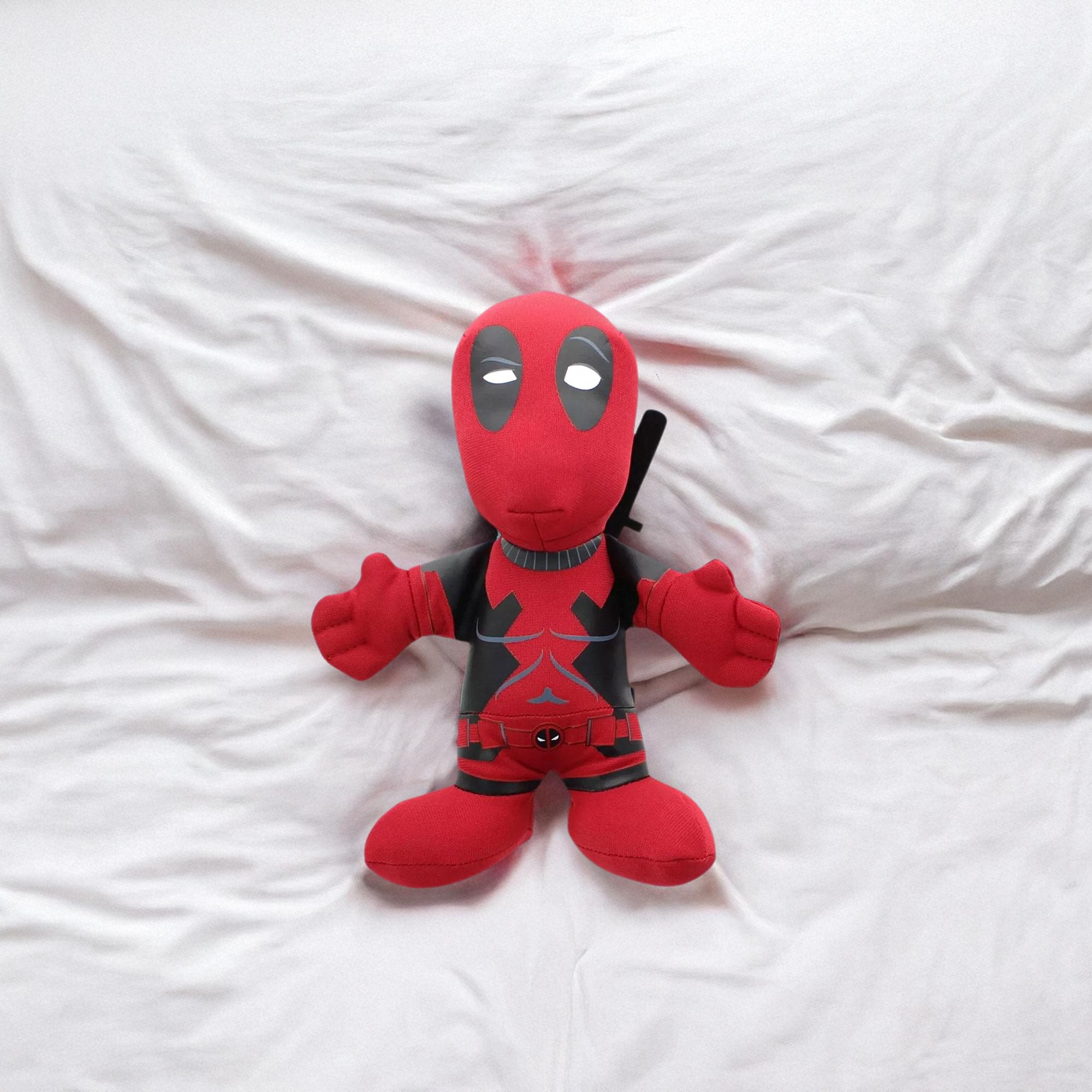 Alt View 10. Marvel - Marvel 7" Plush Bleacher Creature: Deadpool with Swords - Red.