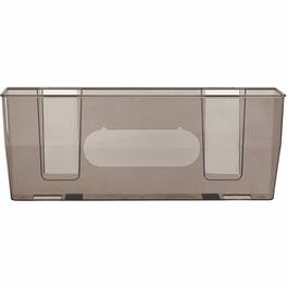 Deflecto - Magnetic DocuPocket - 1 Compartments - 6.37" Height x 15" Width x 3" Depth - Smoke - Plastic - 1 Each
