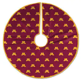 Pegasus - Minnesota Golden Gophers Microplush Christmas Tree Skirt - Multicolor